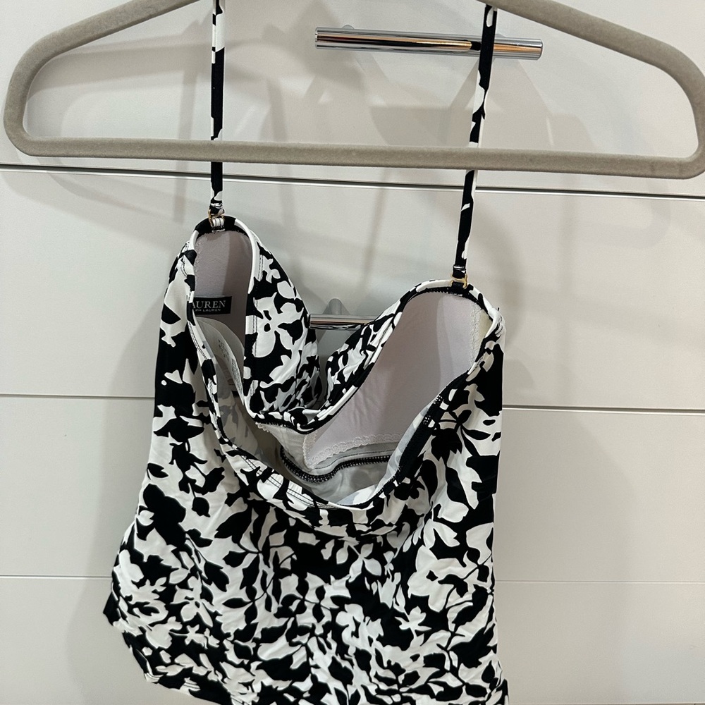 Ralph Lauren Women’s Tankini Top Size 14 - Picture 2 of 3
